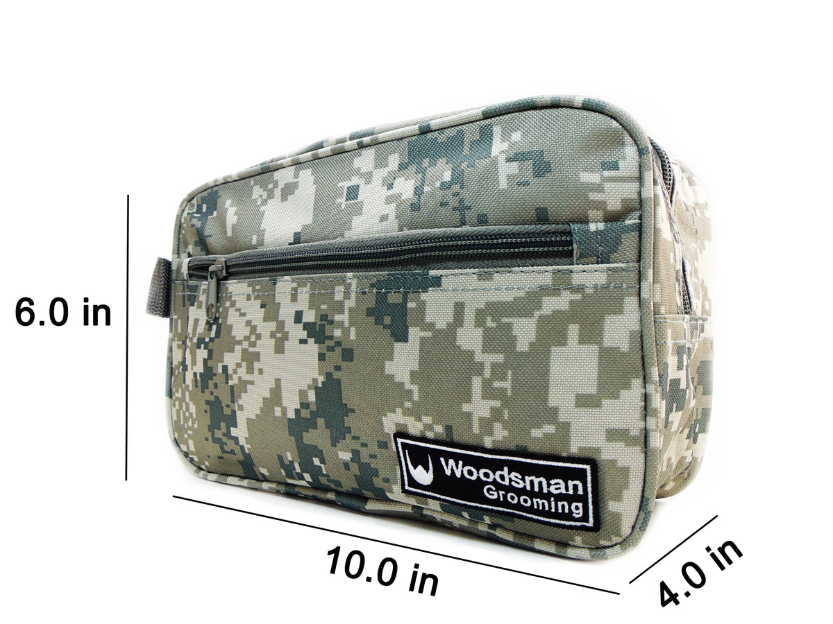 Digital Camo Travel Dopp Bag – Woodsman Grooming